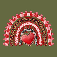 Valentine's Day Rainbow With Heart Long Sleeve Tee | Teevron