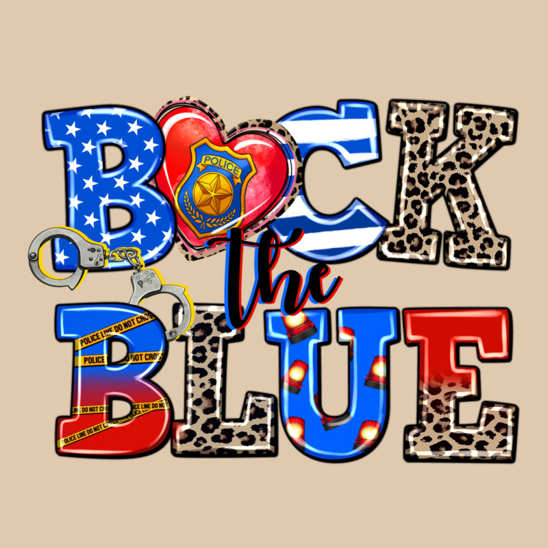 Back The Blue Heavyweight Sweatshirt by AdoDesignShop | Teevron