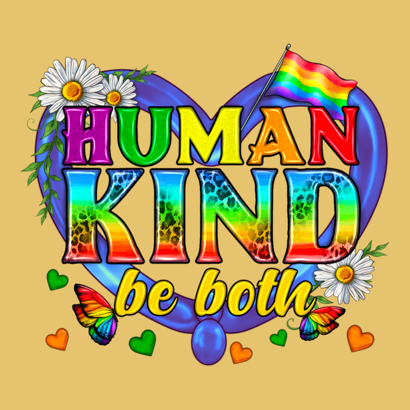 Lgbtq Pride Human Kind Be Both Premium Sweatshirt by BundleAndBundleShop | Teevron