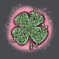Leopard Shamrocks With Hearts Zipper Hoodie | Teevron