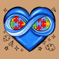 Infinity Heart Autism Awareness Vintage Tee | Teevron