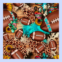 Football Cactus Sunflower Seamless Pattern Urban Heavy Tee | Teevron
