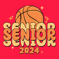 Basketball Senior 2024 Zipper Hoodie | Teevron