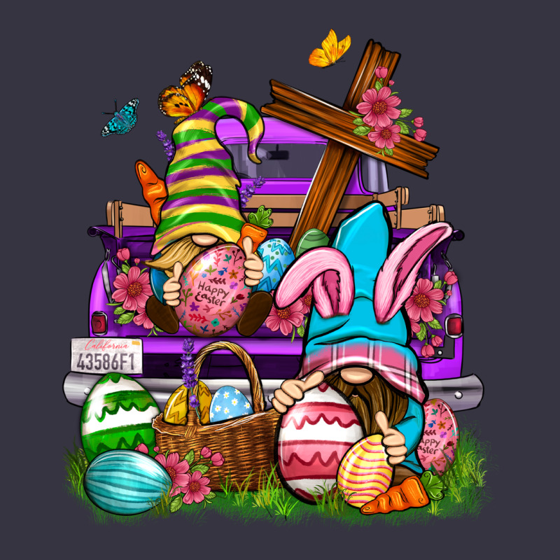 Easter Gnomies Truck Easter Day Vintage Hoodie by Neo Western | Teevron