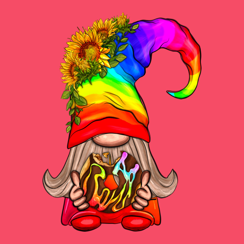 Lgbtq+ Pride Gnome With Donut Premium Sweatshirt by BundleAndBundleShop | Teevron