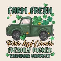 Farm Fresh Four Leaf Clovers Zipper Hoodie | Teevron