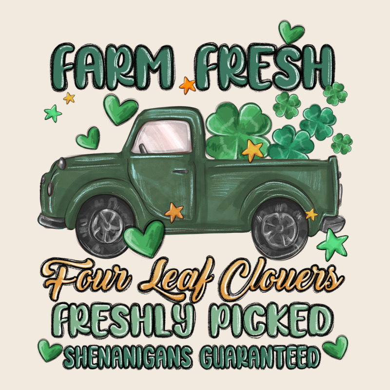 Farm Fresh Four Leaf Clovers Zipper Hoodie by MaliasSmallBusiness | Teevron