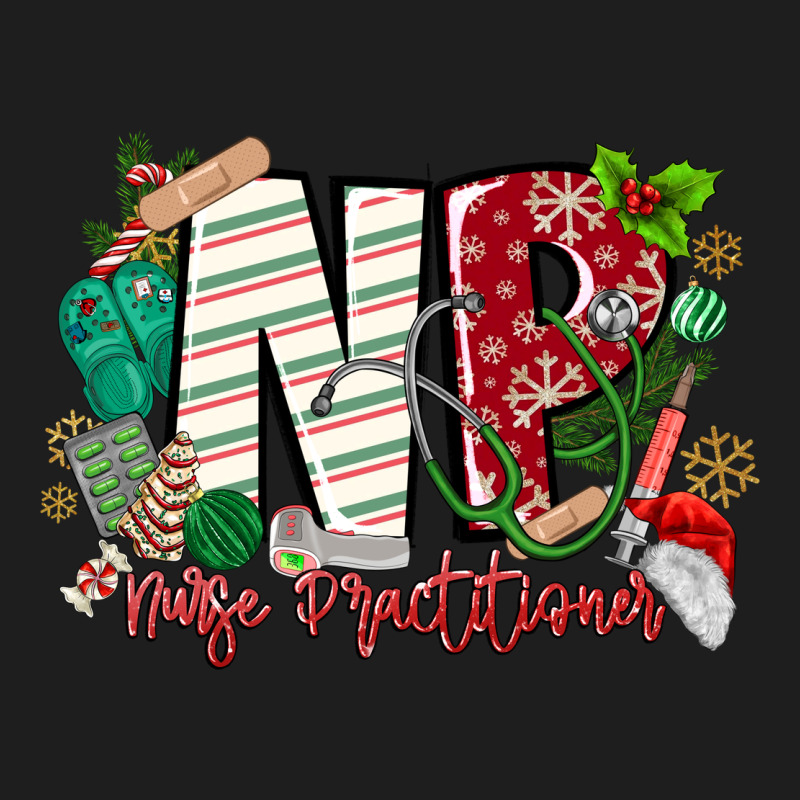 Np Nurse Practitioner Christmas Heavyweight Hoodie by MaliasSmallBusiness | Teevron