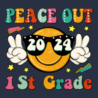 Peace Out 2024 1st Grade Heavyweight Sweatshirt | Teevron