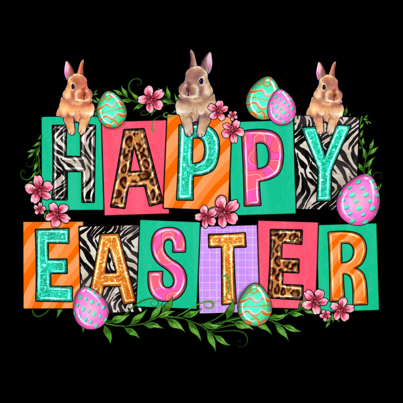 Happy Easter With Plate Letters Easter Day Urban Hoodie by HowdyJamesFarm | Teevron