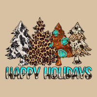 Happy Holidays Trees Heavyweight Hoodie | Teevron