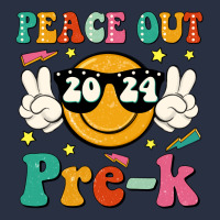 Peace Out 2024 Pre K Heavyweight Sweatshirt | Teevron