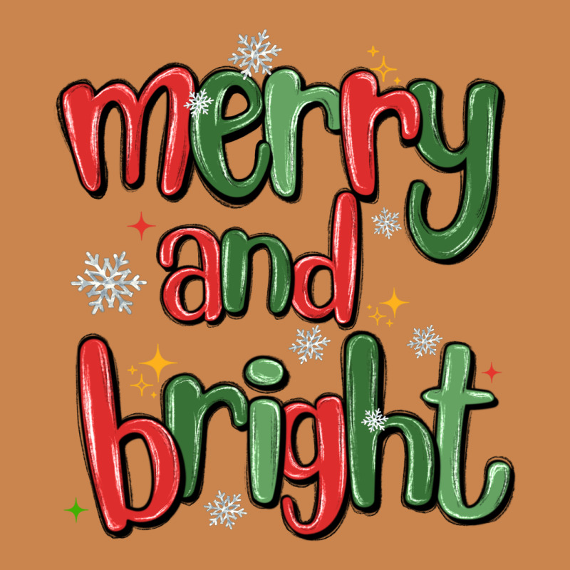 Merry And Bright Heavyweight Hoodie by MaliasSmallBusiness | Teevron
