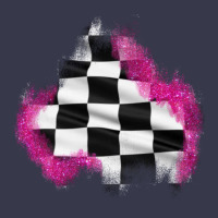 Race Flag Glitter Patch Long Sleeve Tee | Teevron