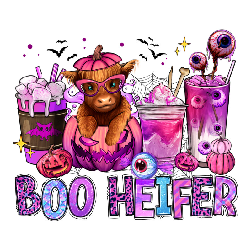 Halloween Boo Heifer Coffee Cups Premium Tee by RanaPortraitStore | Teevron