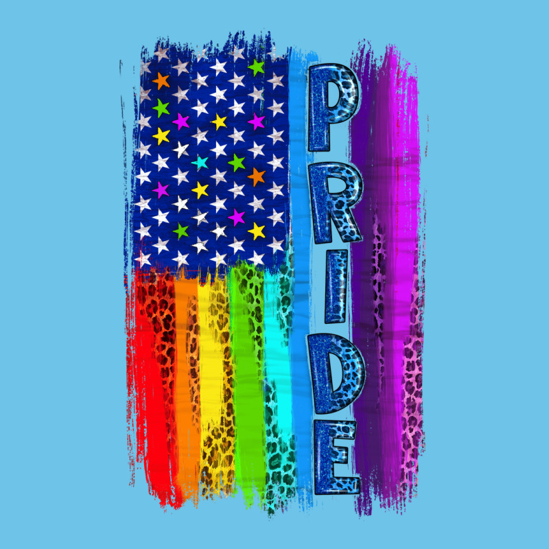 Pride Lgbtq+ American Flag Premium Sweatshirt by BundleAndBundleShop | Teevron