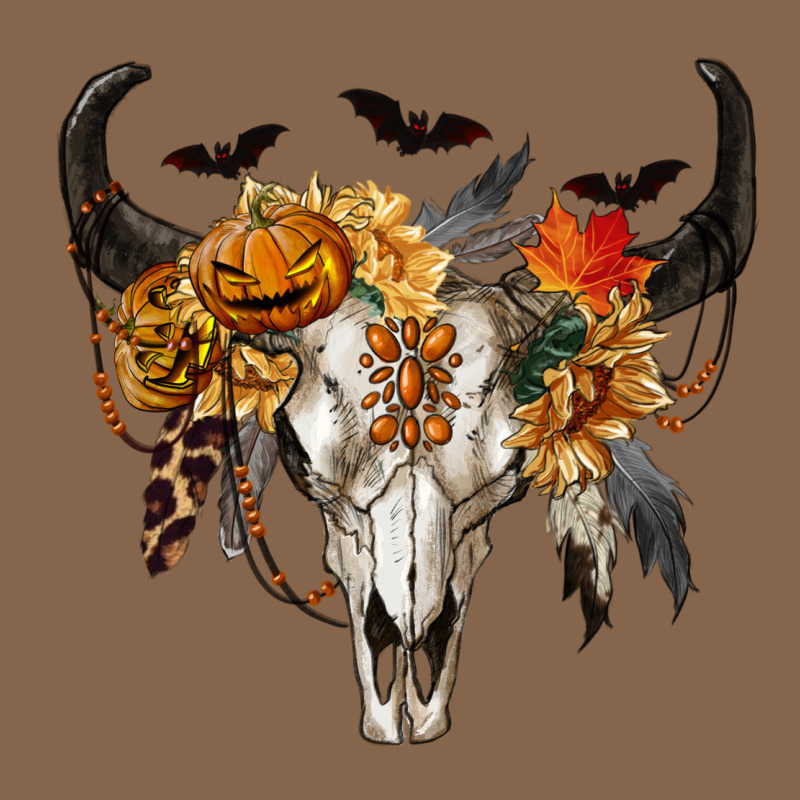 Halloween Bull Skull Premium Tee by RanaPortraitStore | Teevron