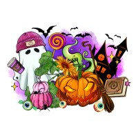 Halloween ghost and jack o lantern | Teevron