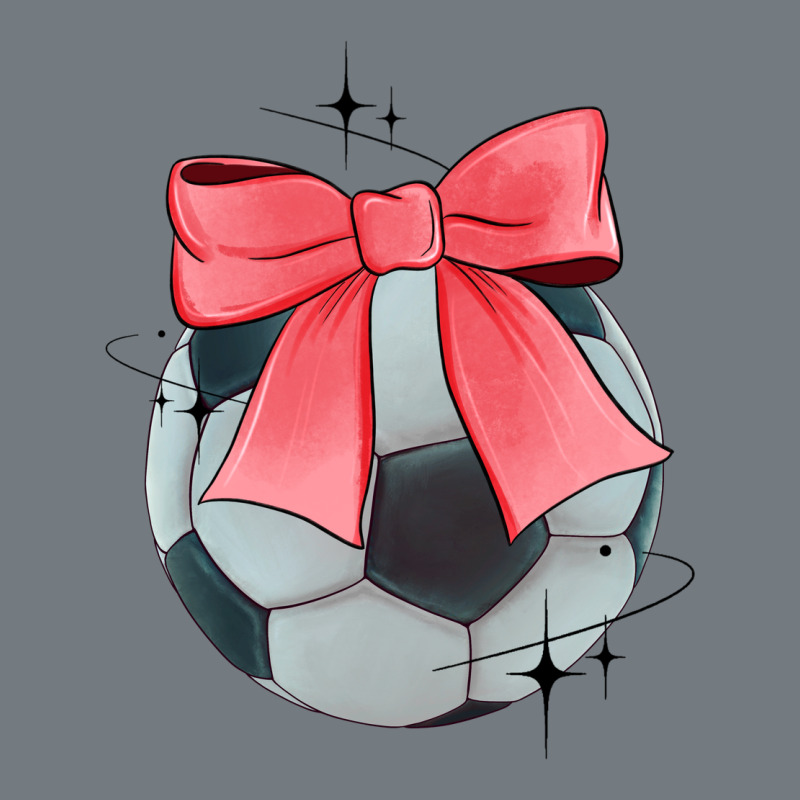 Coquette Soccer Bow Heavyweight Sweatshirt by JahusDesignShop | Teevron