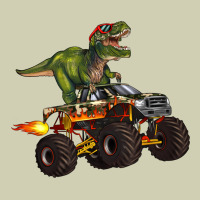 Monster Truck And T Rex Dinosaur Heavy Core Tee | Teevron