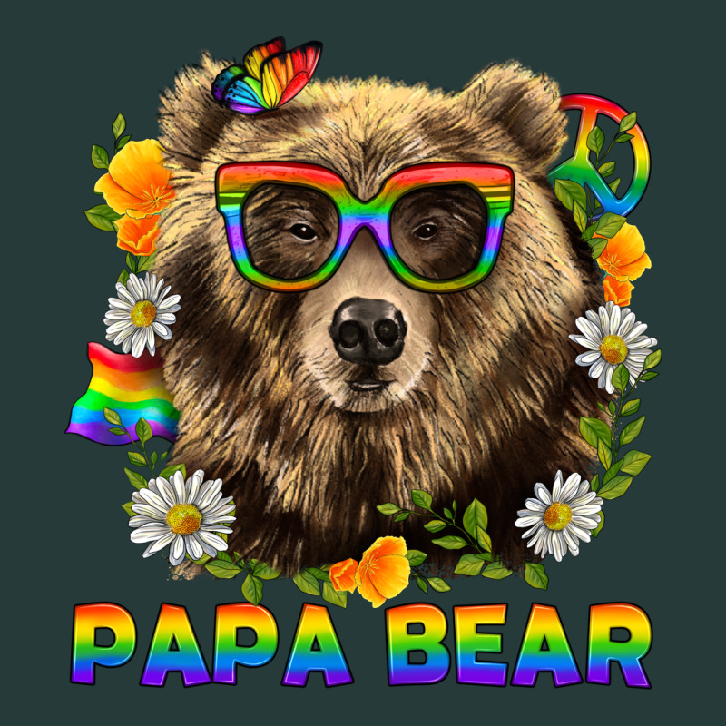 Papa Bear Pride Lgbtq+ Premium Sweatshirt by BundleAndBundleShop | Teevron