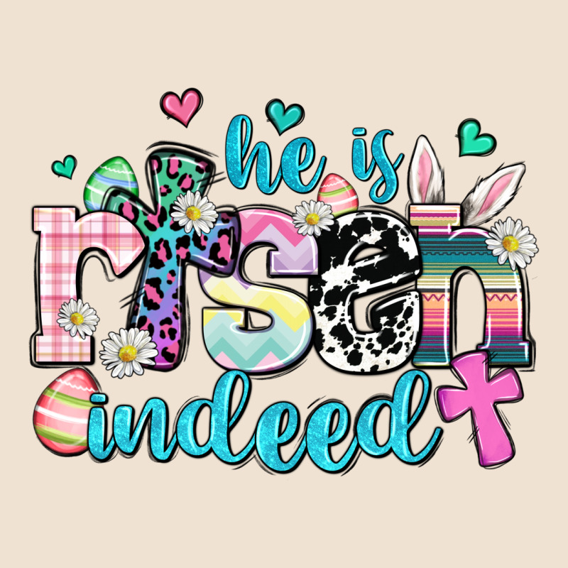 He Is Risen Indeed Urban Heavy Tee by AdoDesignShop | Teevron