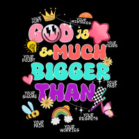 God Is Bigger Design Heavyweight Sweatshirt | Teevron