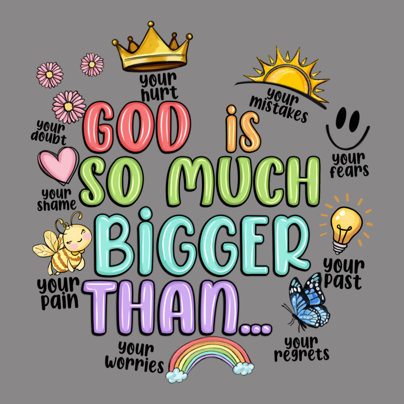 God Is Bigger Vintage Tee by JahusDesignShop | Teevron