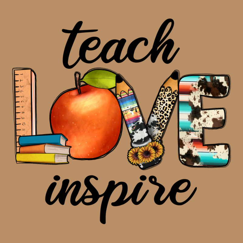 Teach Love Inspıre Vintage Hoodie by JahusDesignShop | Teevron