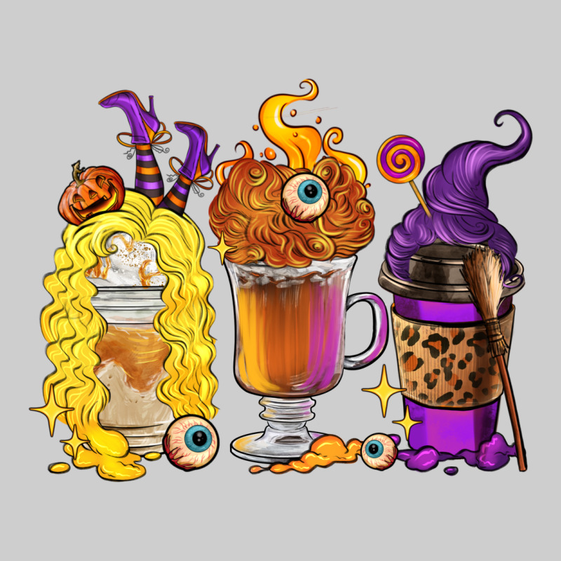 Halloween Hocus Pocus Coffee Cups Premium Tee by RanaPortraitStore | Teevron