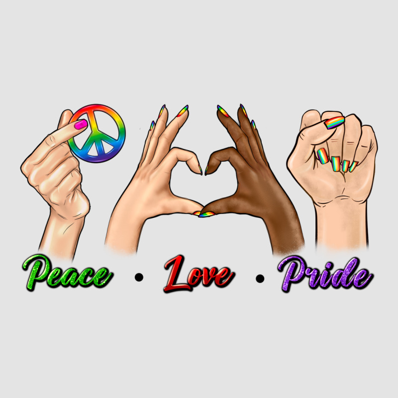 Peace Love Pride Premium Sweatshirt by BundleAndBundleShop | Teevron