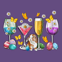 Easter Wine Glasses Easter Day Vintage Hoodie | Teevron