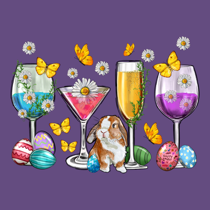 Easter Wine Glasses Easter Day Vintage Hoodie by Neo Western | Teevron