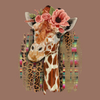 Giraffe With Floral Premium Hoodie | Teevron