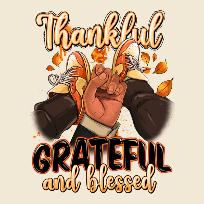 Thankful Grateful And Blessed Black Man Sneakers Premium Tee by RanaPortraitStore | Teevron