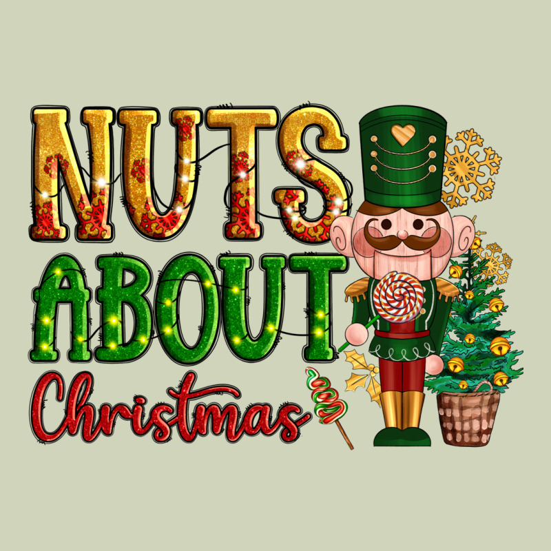 Nuts About Christmas Nutcracker Heavyweight Hoodie by NancyCooperArtShop | Teevron