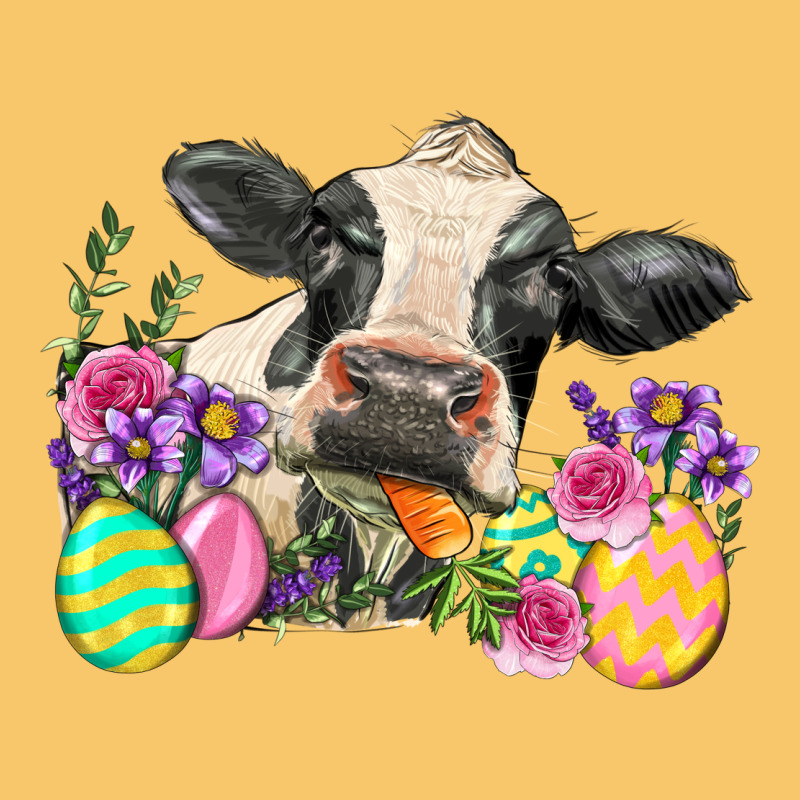 Happy Easter Cow Easter Day Vintage Hoodie by Neo Western | Teevron
