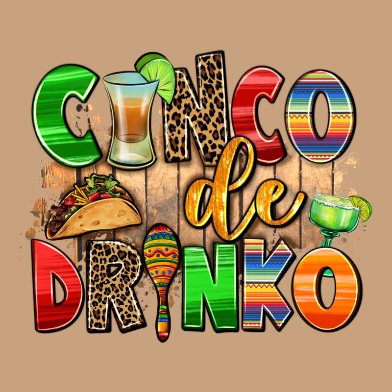 Cinco De Drinko Vintage Tee by AdoDesignShop | Teevron