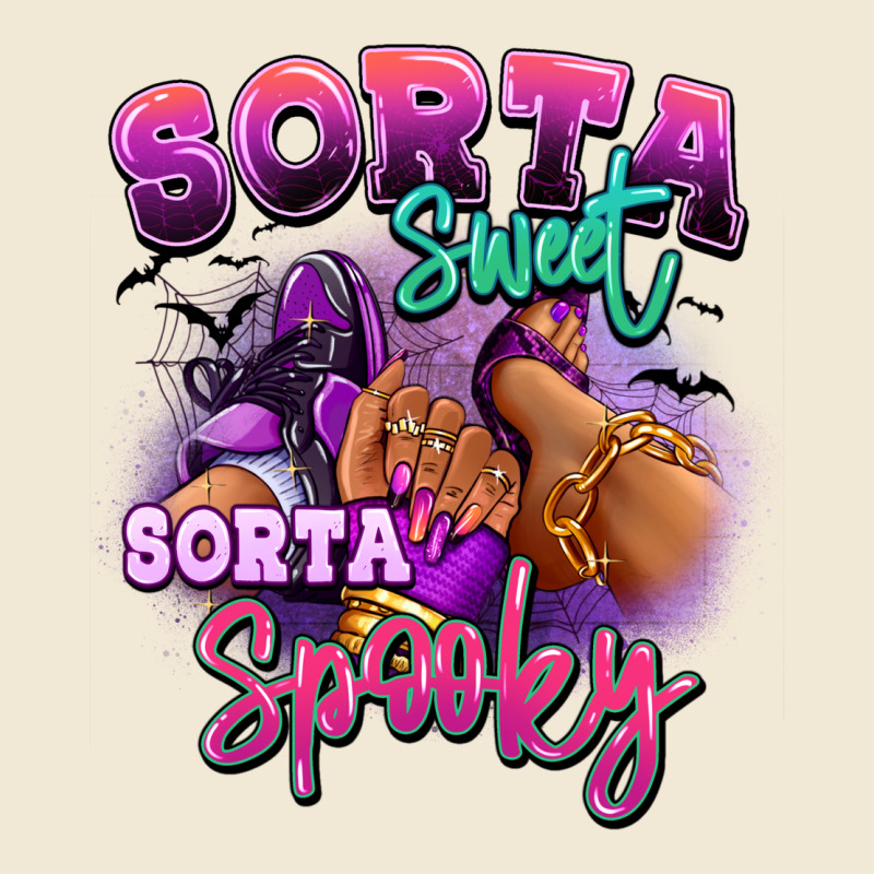Sorta Sweet Sorta Spooky Sneaker And Heel Afro Wom Premium Tee by RanaPortraitStore | Teevron