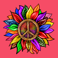 Pride Lgbtq+ Sunflower With Peace Premium Sweatshirt | Teevron