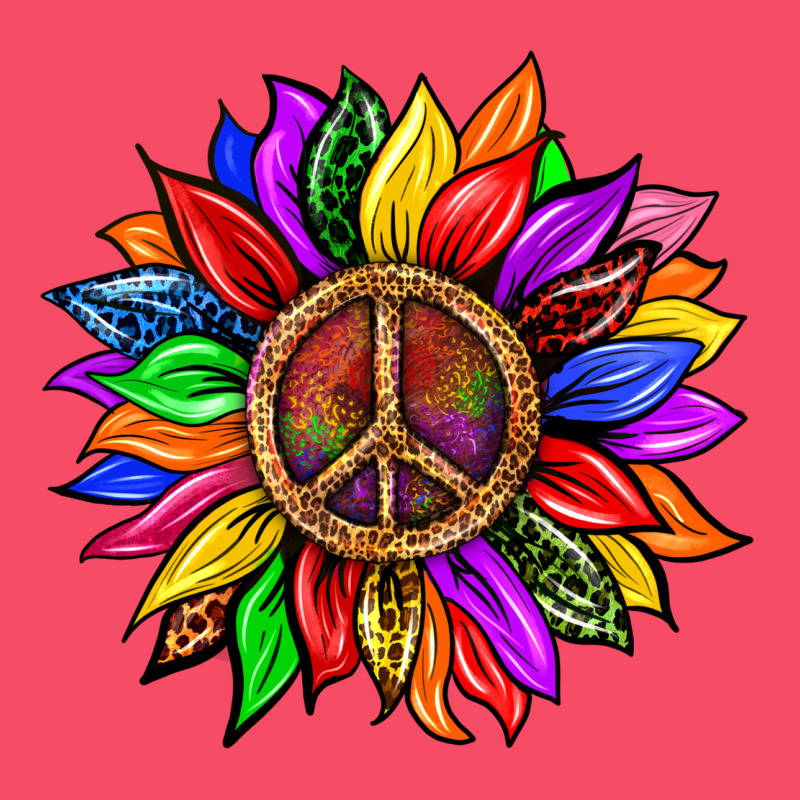 Pride Lgbtq+ Sunflower With Peace Premium Sweatshirt by BundleAndBundleShop | Teevron