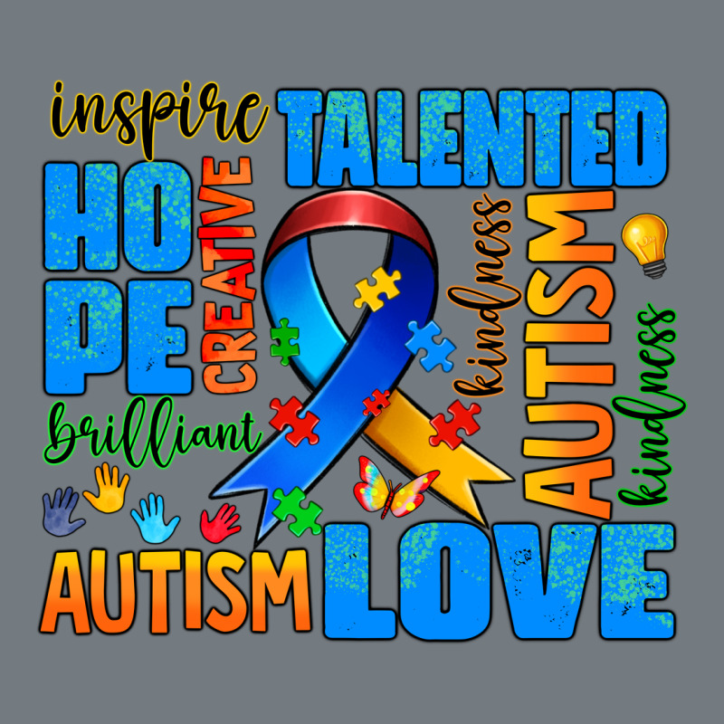 Autism  Words Heavyweight Sweatshirt by AdoDesignShop | Teevron