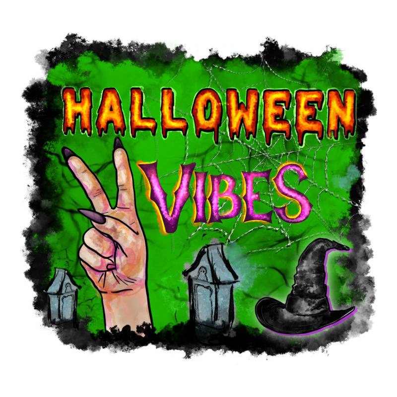 Watercolor Halloween Vibes Premium Tee by RanaPortraitStore | Teevron