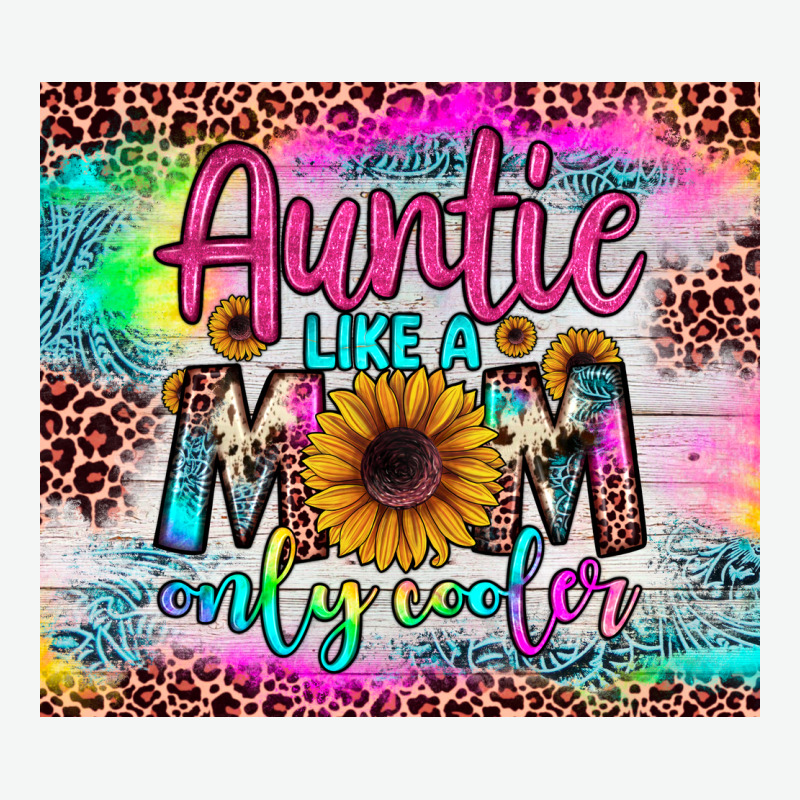 Auntie Like A Mom Urban Heavy Tee by JahusDesignShop | Teevron