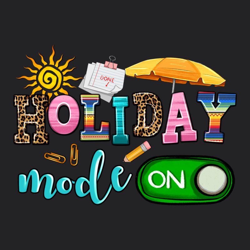 Holiday Mode On Vintage Tee by AdoDesignShop | Teevron