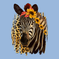 Zebra With Sunflowers Premium Hoodie | Teevron