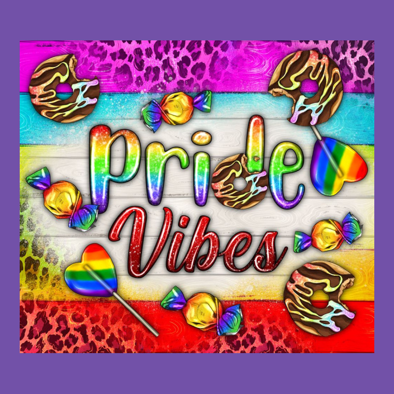 Pride Vibes Lgbtq+ Tumbler Premium Sweatshirt by BundleAndBundleShop | Teevron