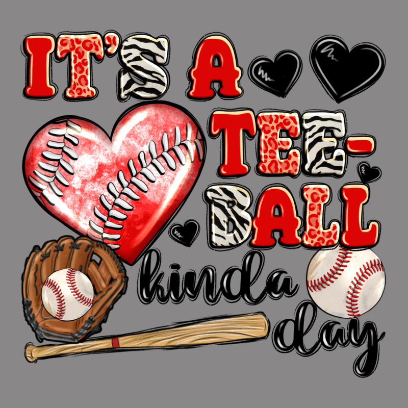 It's A Tee Ball Kinda Day Vintage Tee by JahusDesignShop | Teevron