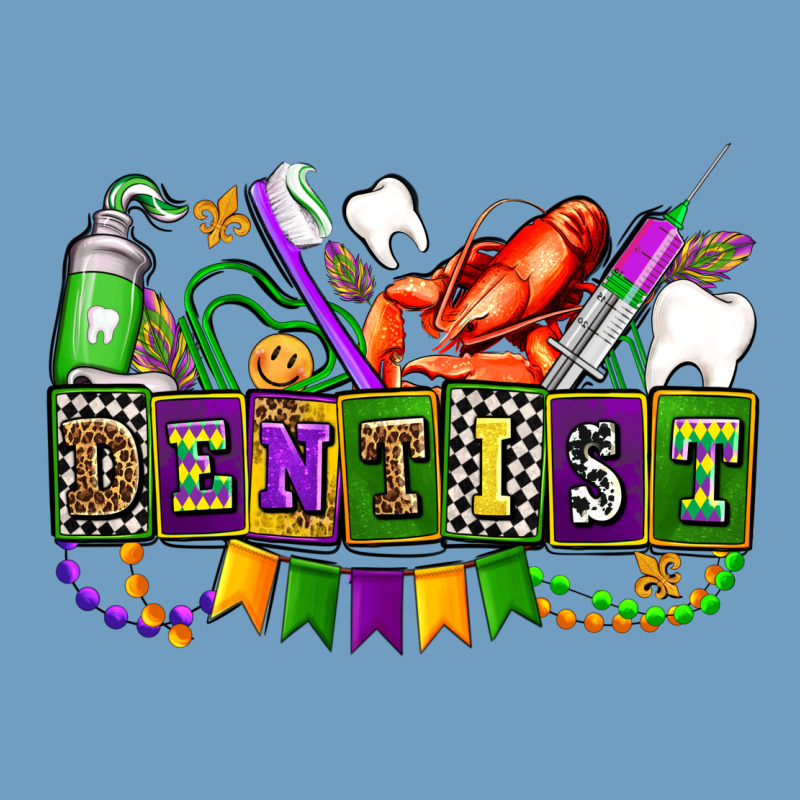 Mardi Gras Dentist Urban Heavy Tee by AdoDesignShop | Teevron