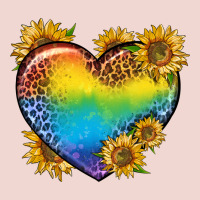 Pride Heart And Sunflower Premium Sweatshirt | Teevron